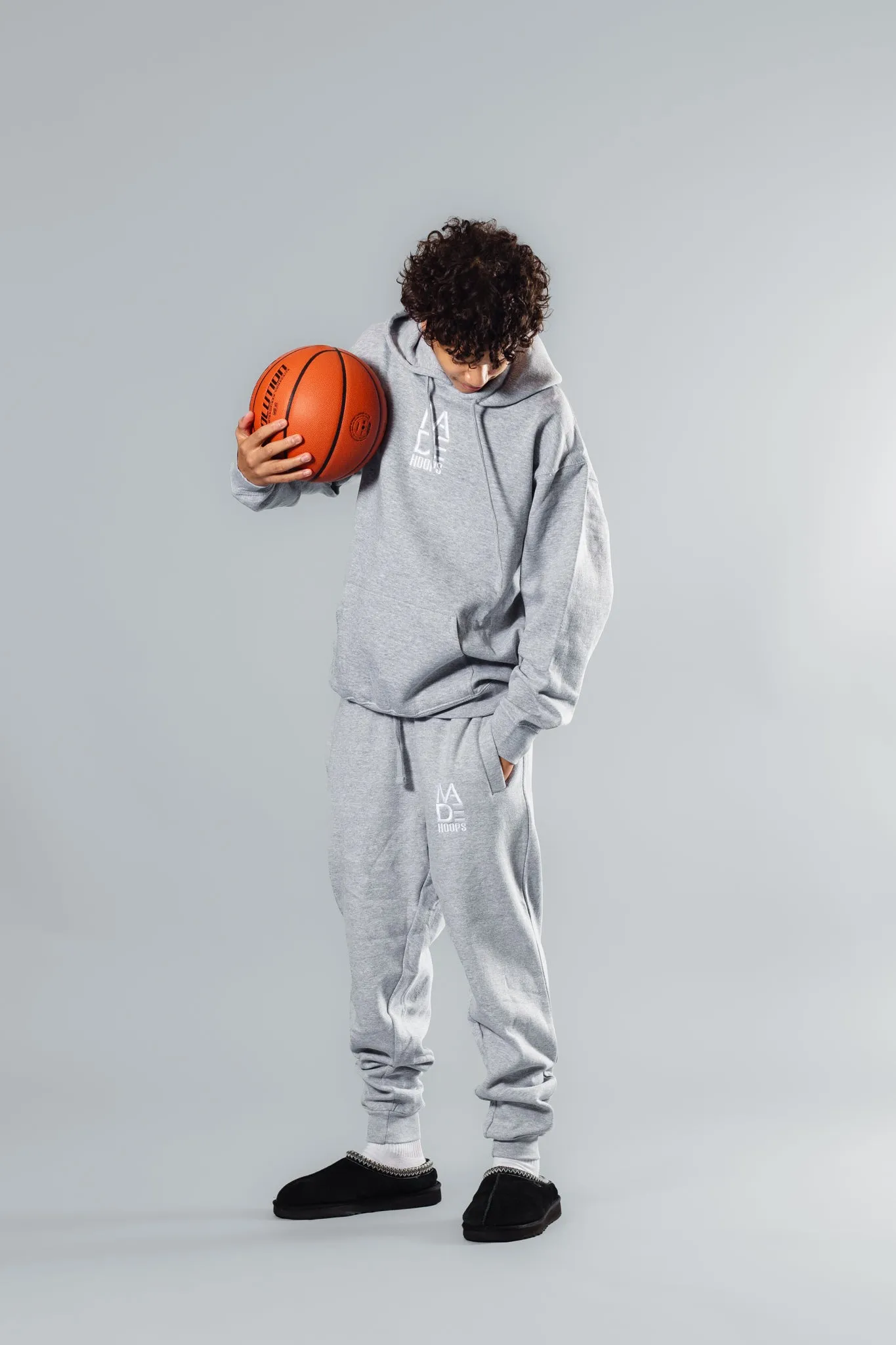 Essential Embroidered Logo Joggers