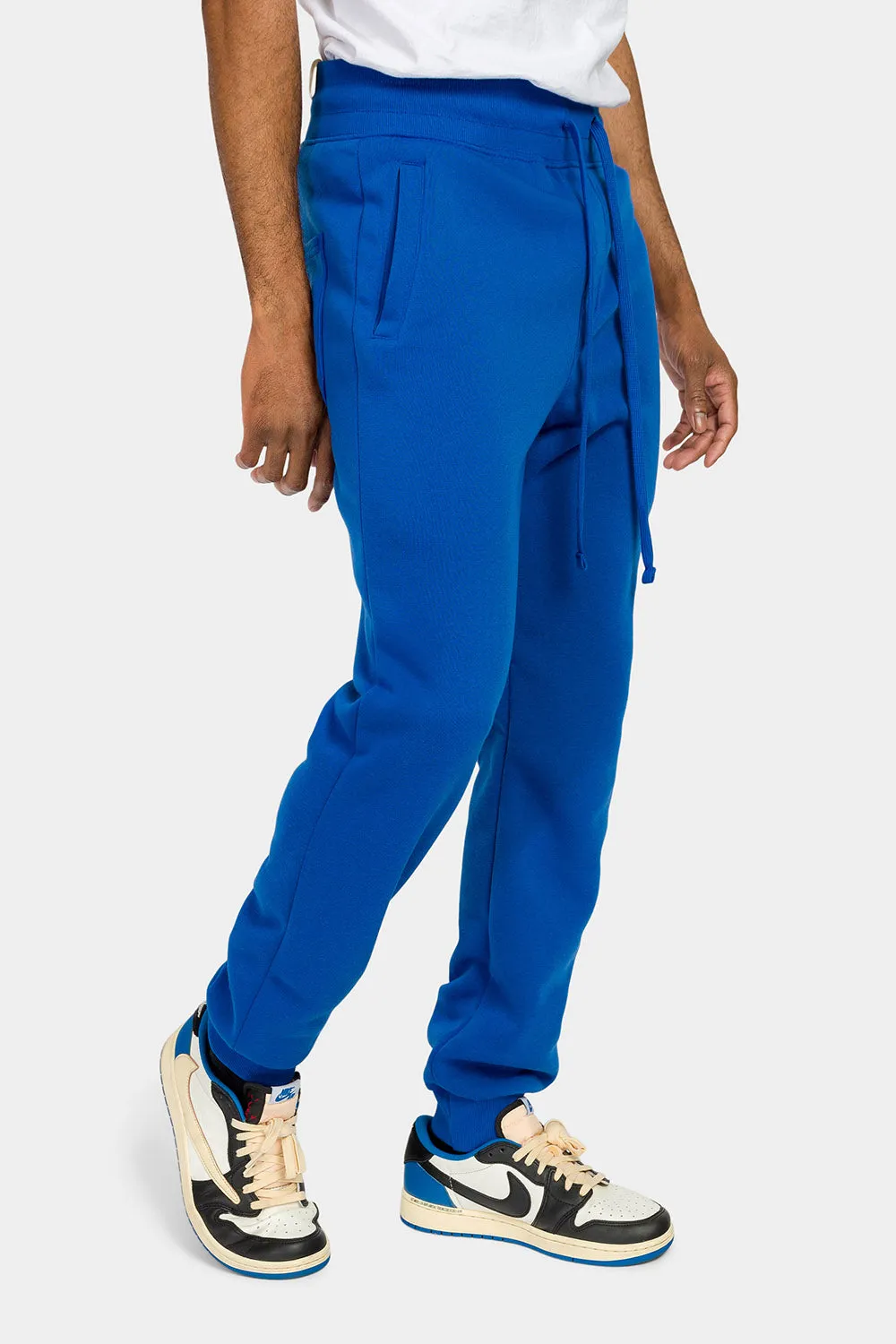 Essential Slim Fit Fleece Sweatpants