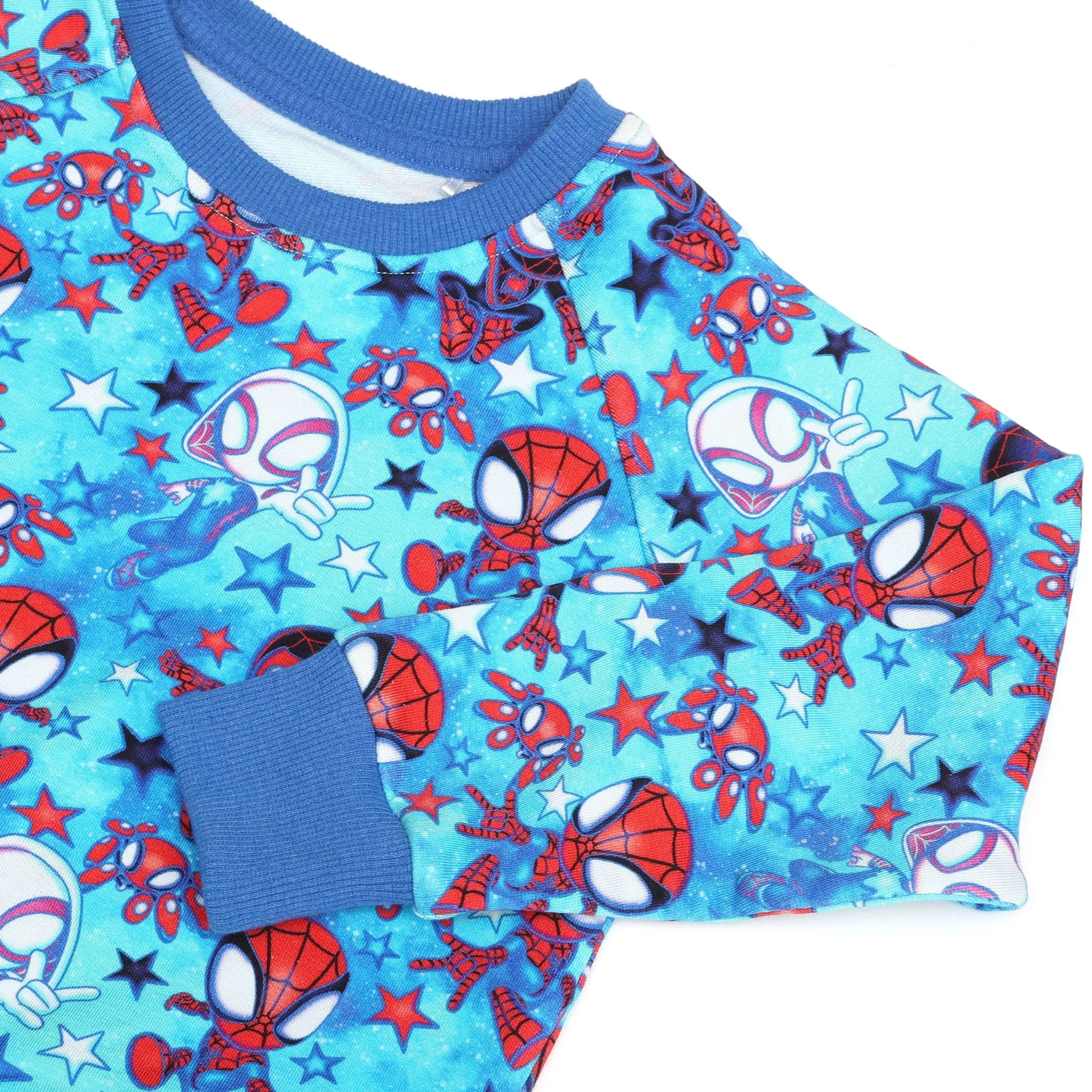 Fan Favorites Spider Space - Kids Crew Neck Jogger Set
