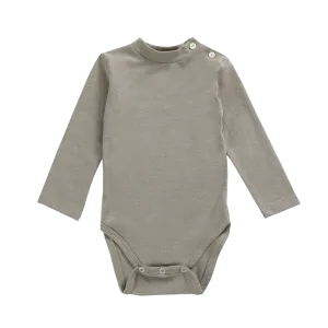 Felix Bodysuit | Warm Grey Melange