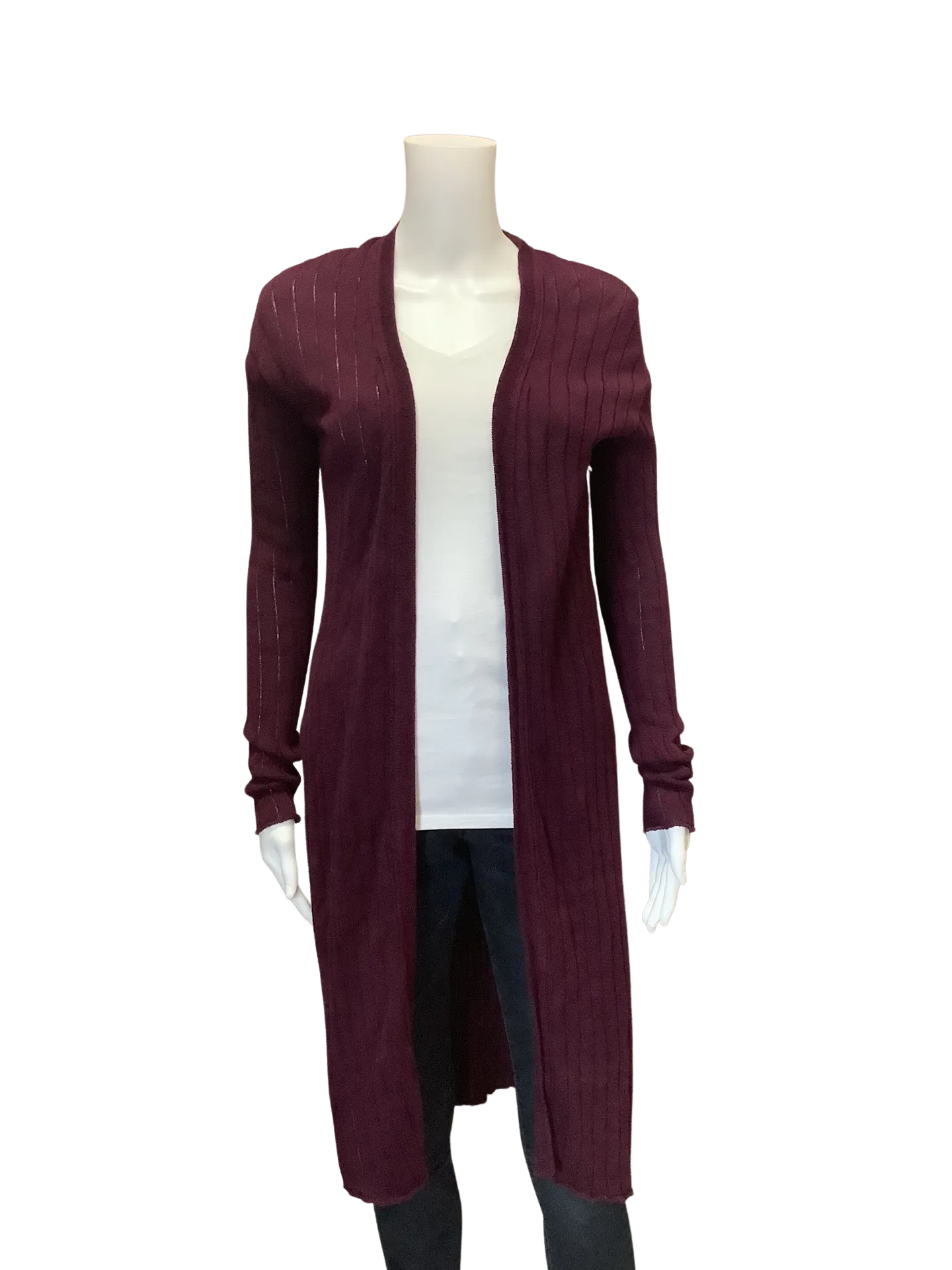 Free People Maroon Cardigan S/P