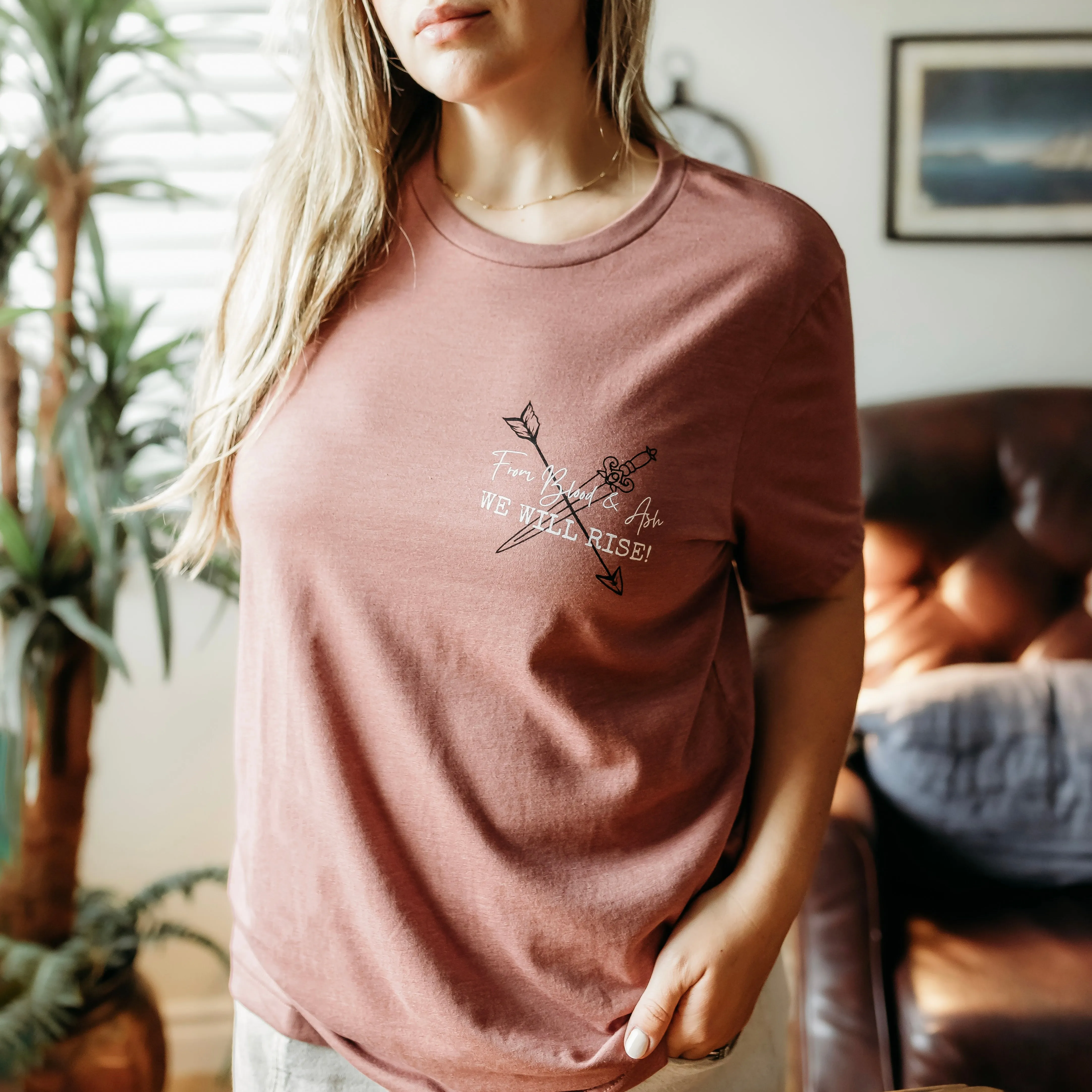 From Blood & Ash Inspired: We Will Rise Tee