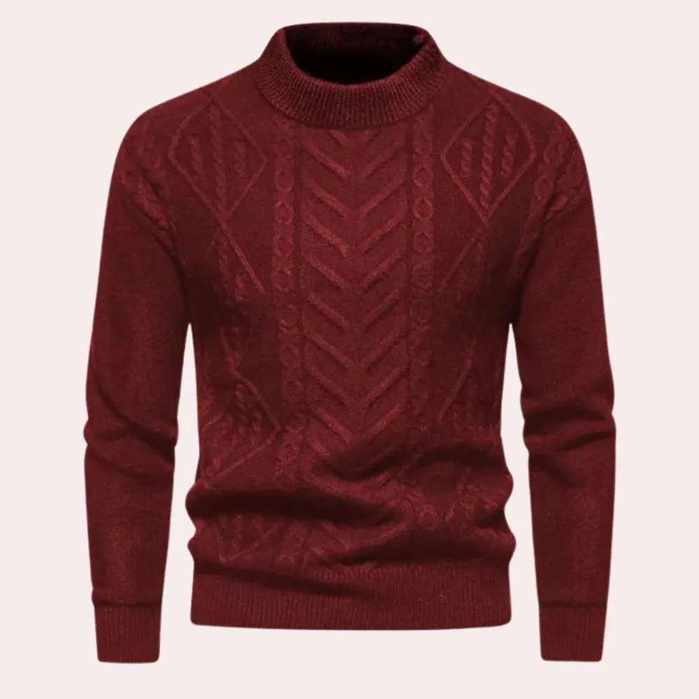GARY - Moderne Strikket Sweater til Mænd