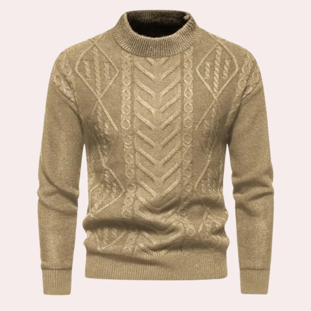 GARY - Moderne Strikket Sweater til Mænd