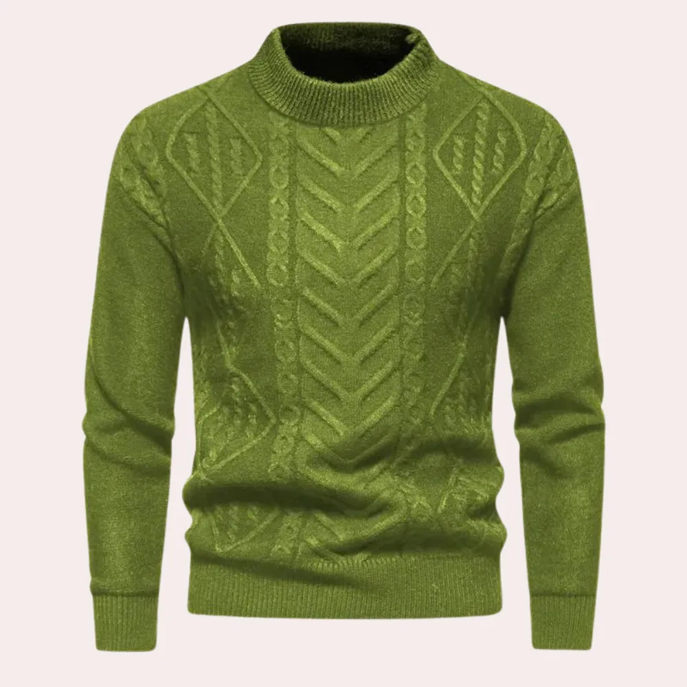 GARY - Moderne Strikket Sweater til Mænd