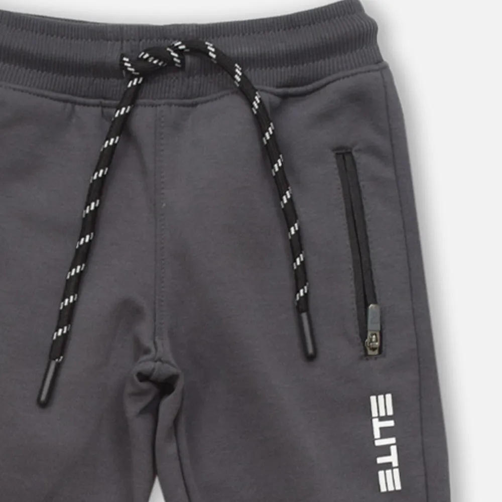 Grey Regular Fit Joggers
