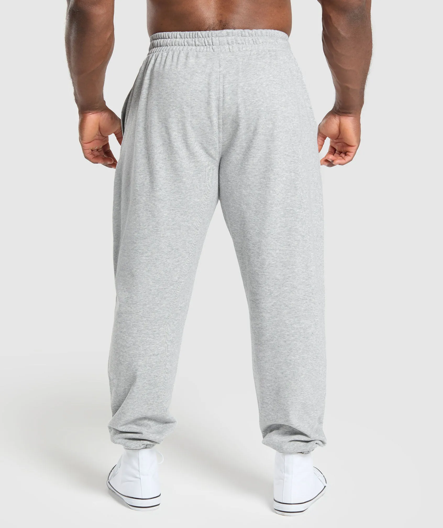 Gymshark Bulking Season Joggers - Light Grey Core Marl