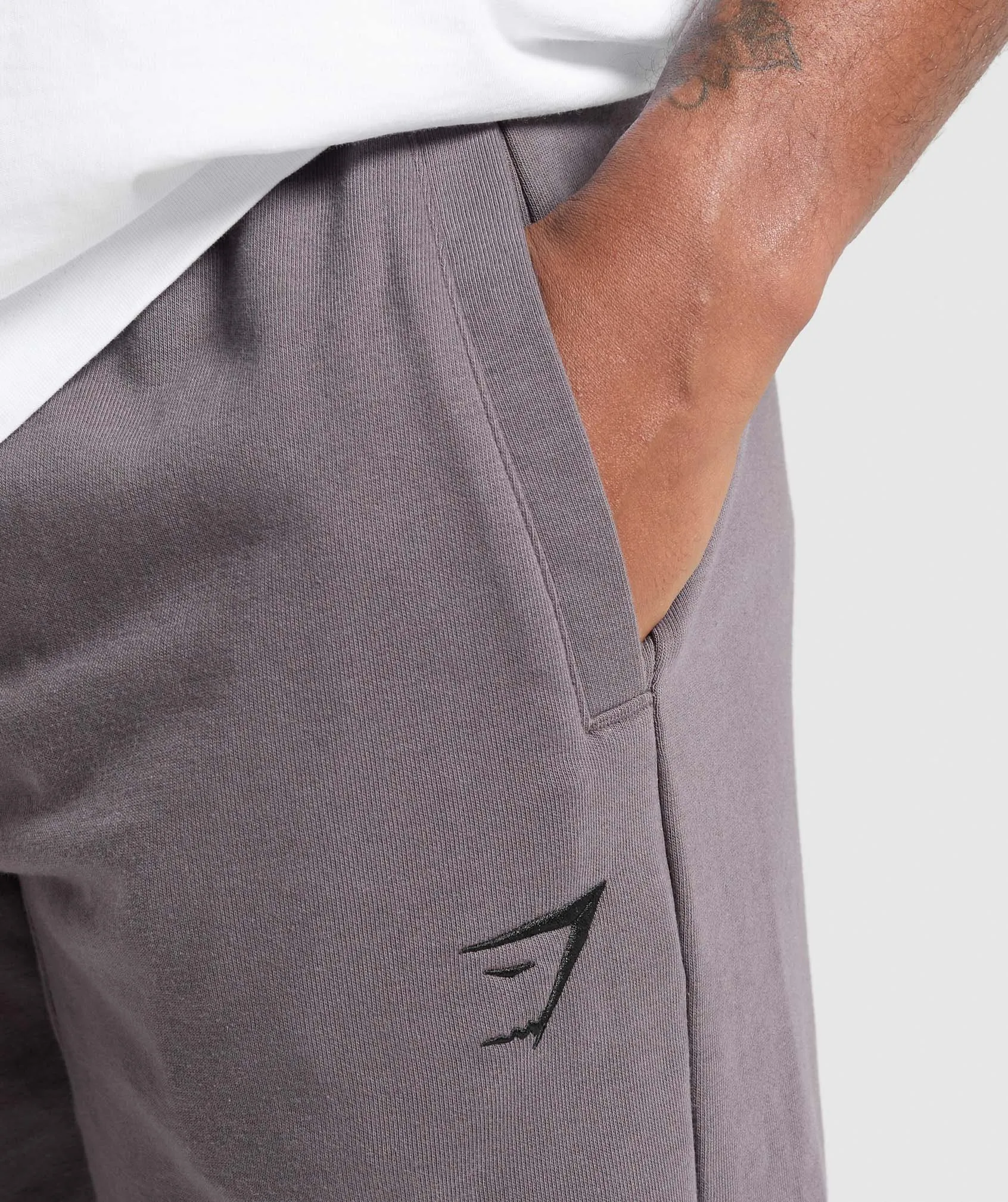 Gymshark Essential Oversized Joggers - Brushed Purple