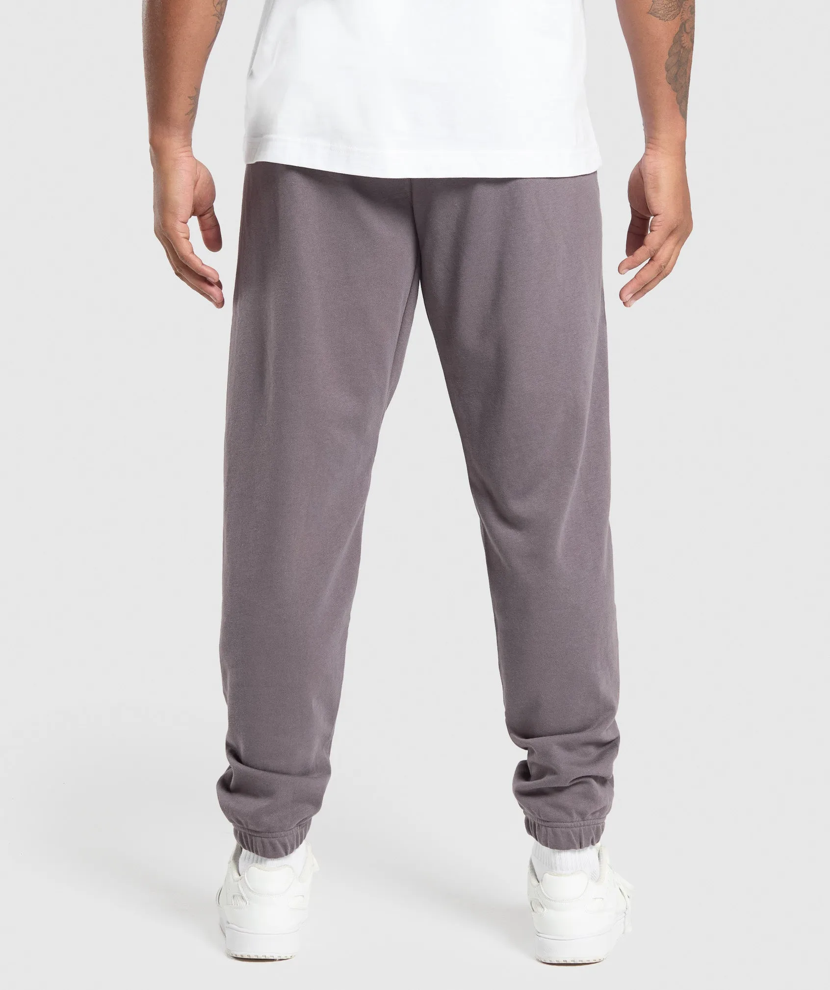 Gymshark Essential Oversized Joggers - Brushed Purple