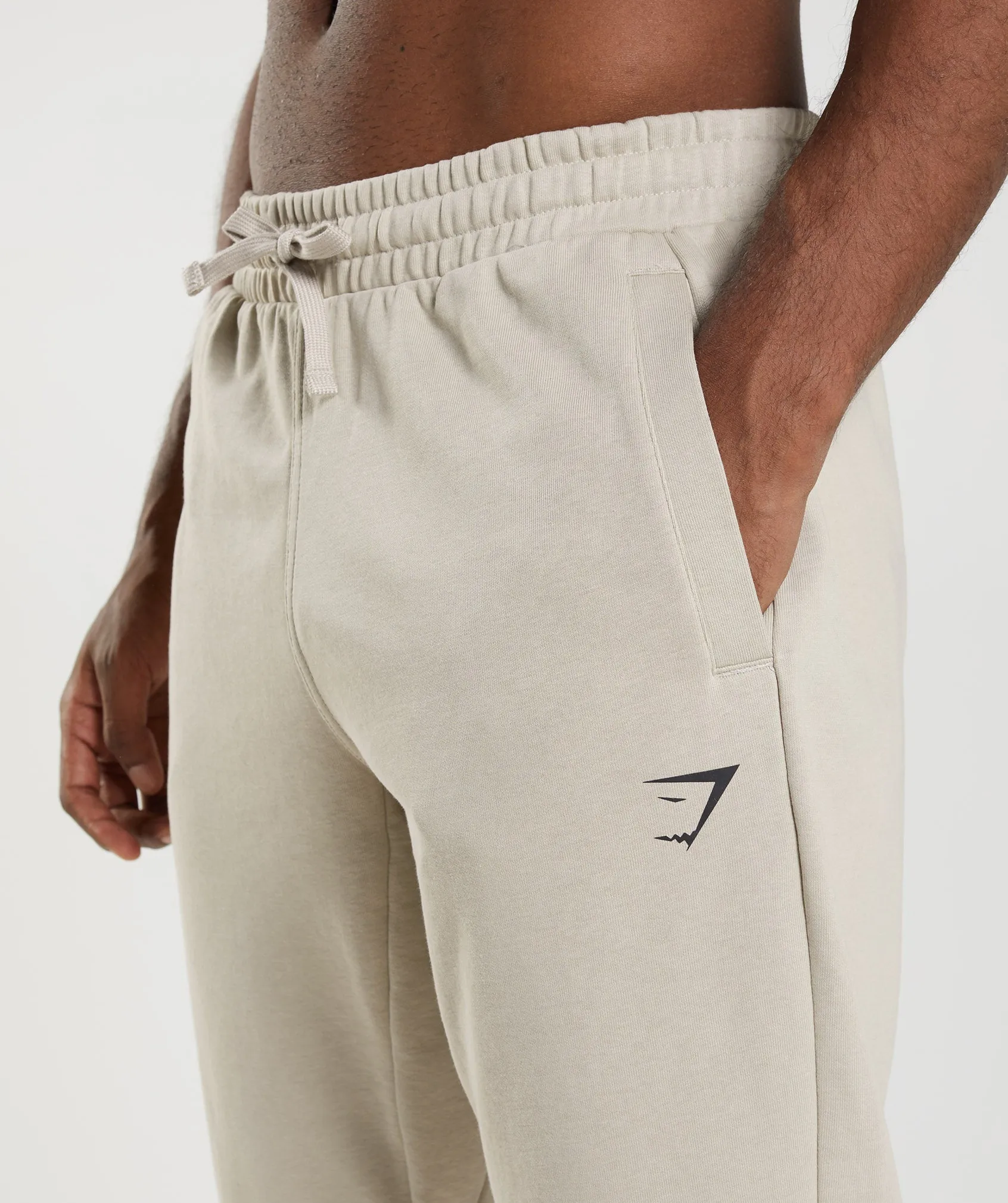 Gymshark Essential Oversized Joggers - Pebble Grey