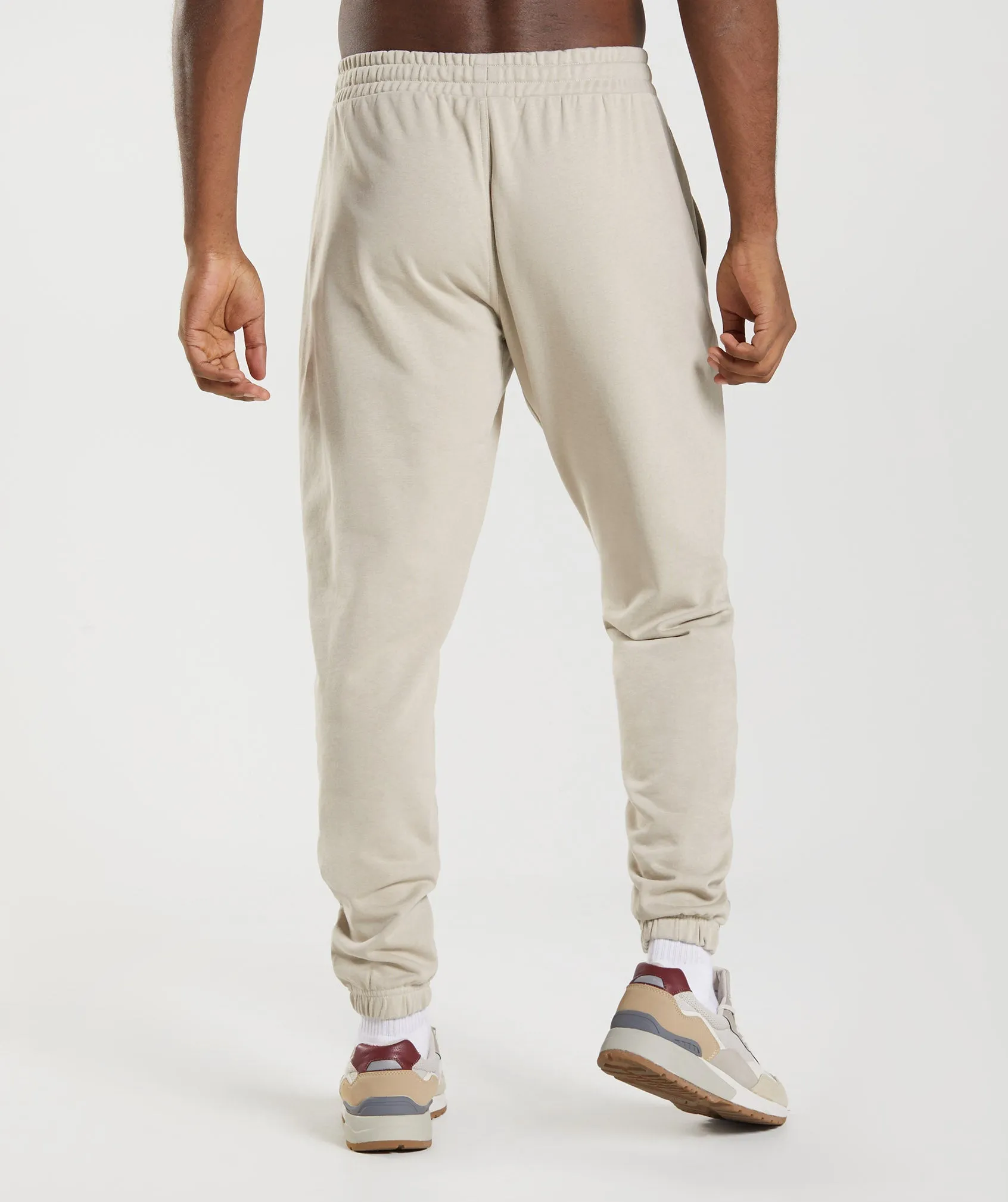 Gymshark Essential Oversized Joggers - Pebble Grey