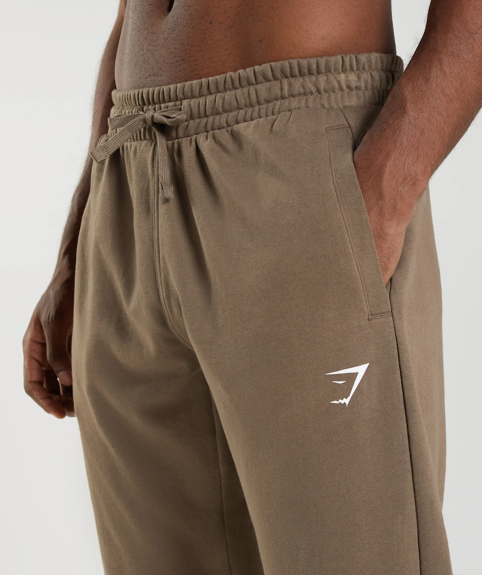 Gymshark Essential Oversized Joggers - Soul Brown
