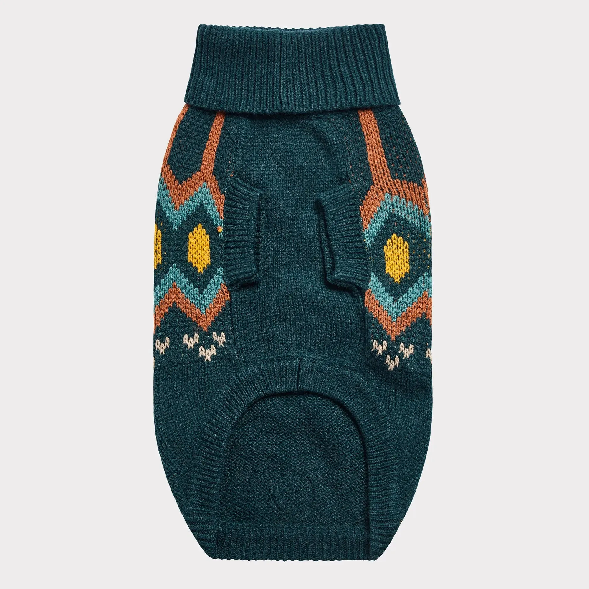 Heritage Dog Sweater | Teal