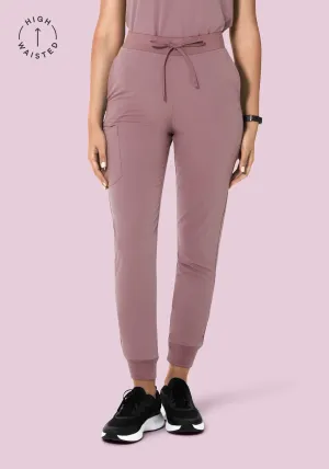 High Waisted Joggers Dusk