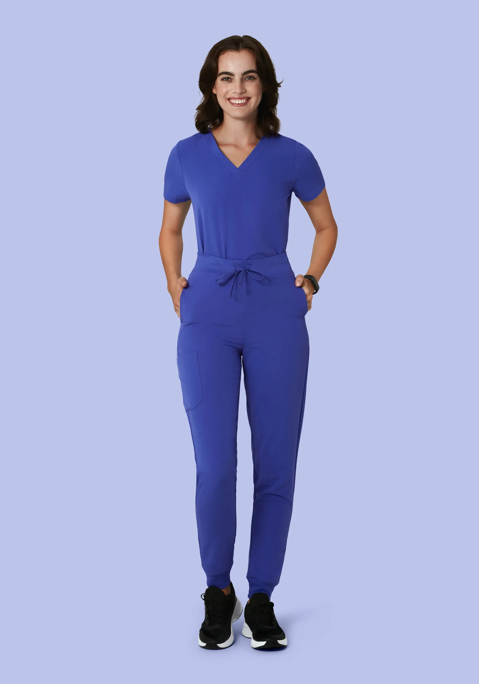 High Waisted Joggers Very Peri