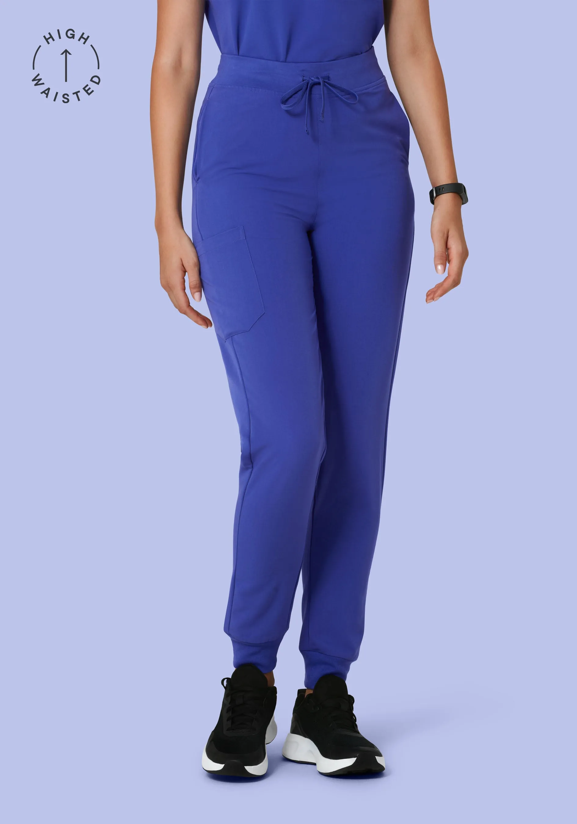 High Waisted Joggers Very Peri
