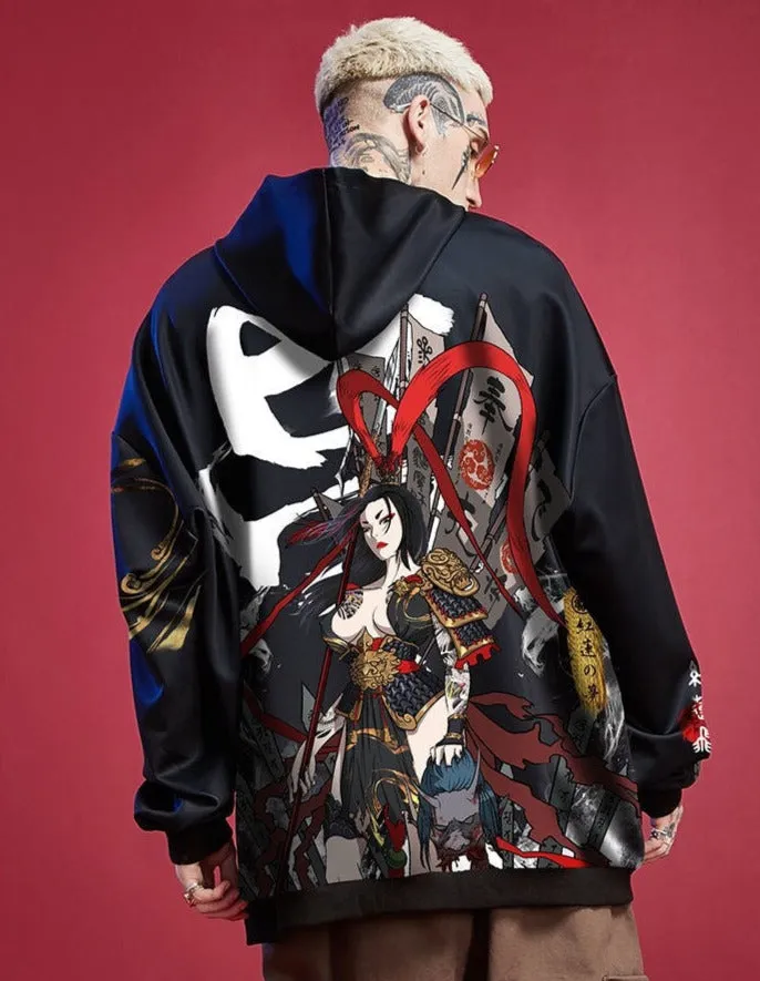 Japanese Hoodie Bugeisha