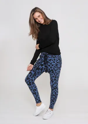 Jordan Joggers - Denim Leopard