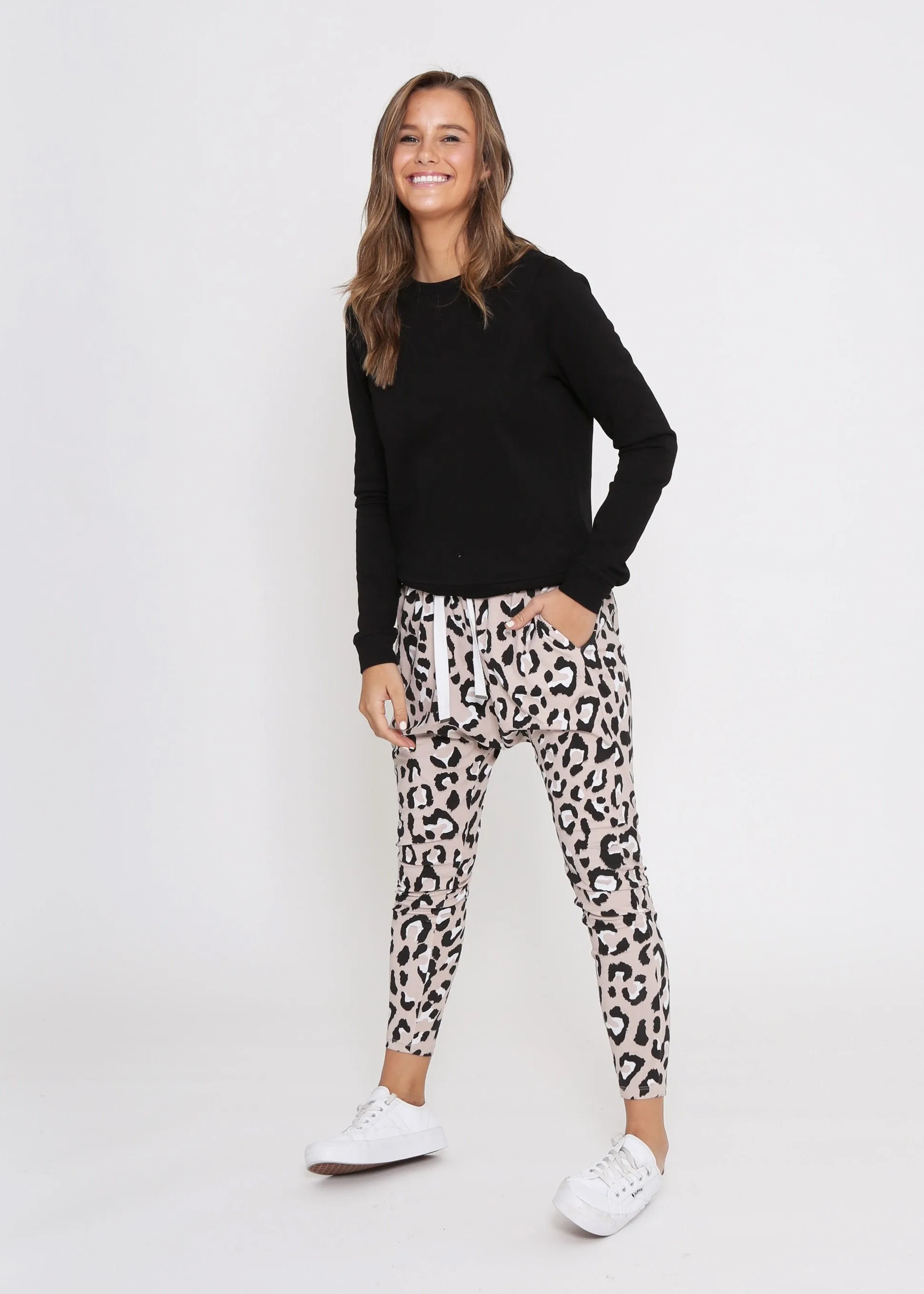 Jordan Joggers - Soft Pink Leopard