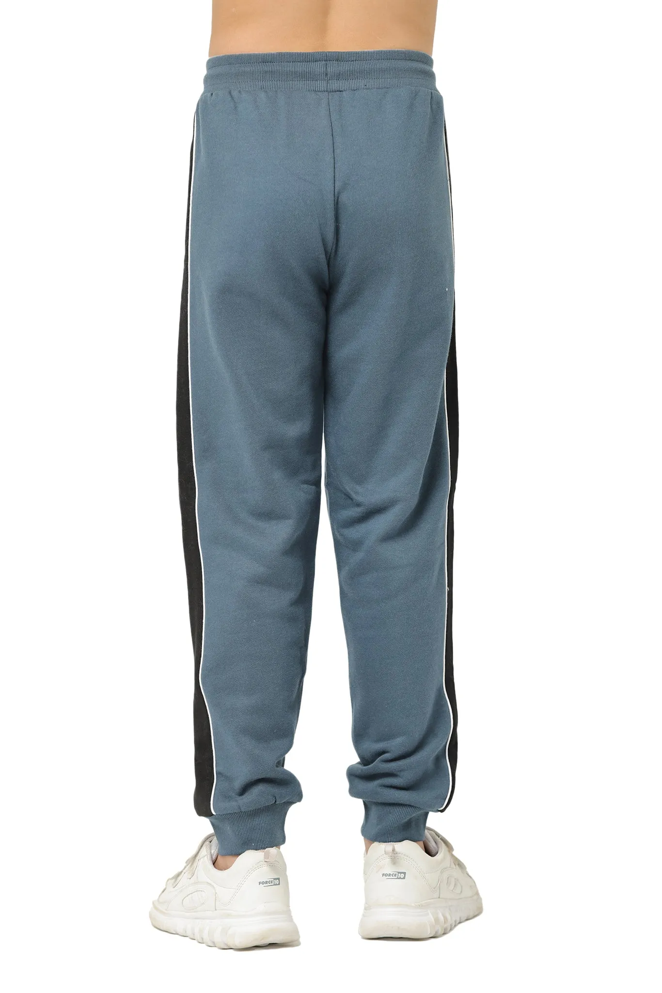 Kids Boys Terry Joggers Made of Blended Cotton Fabric