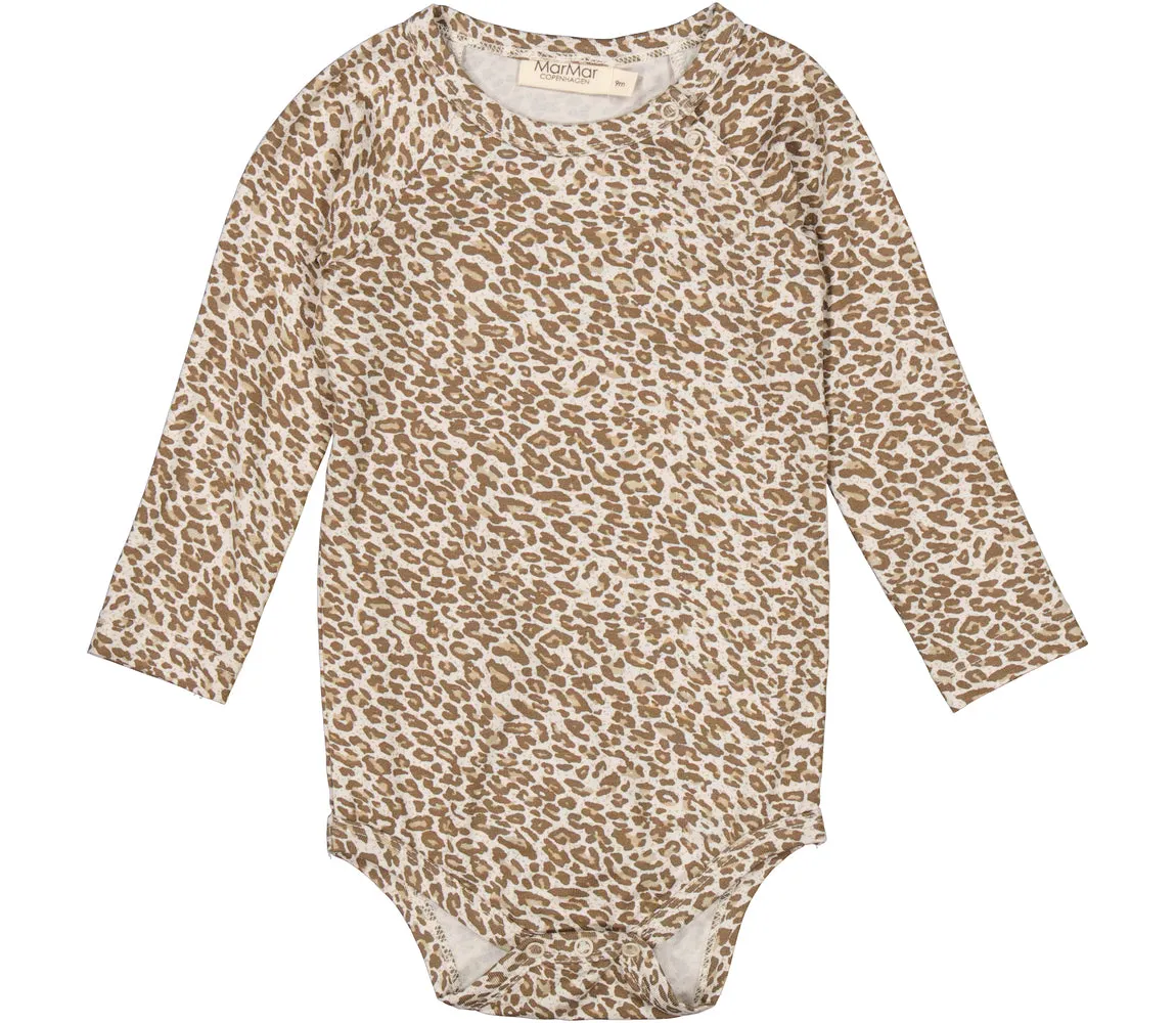 Leo Body LS, Bodysuit - Forest Brown Leo