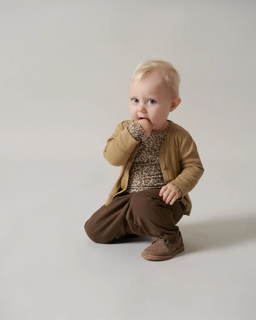 Leo Body LS, Bodysuit - Forest Brown Leo