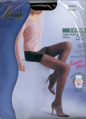 Levante 50 Extra Opaque Tight Nero (Black)