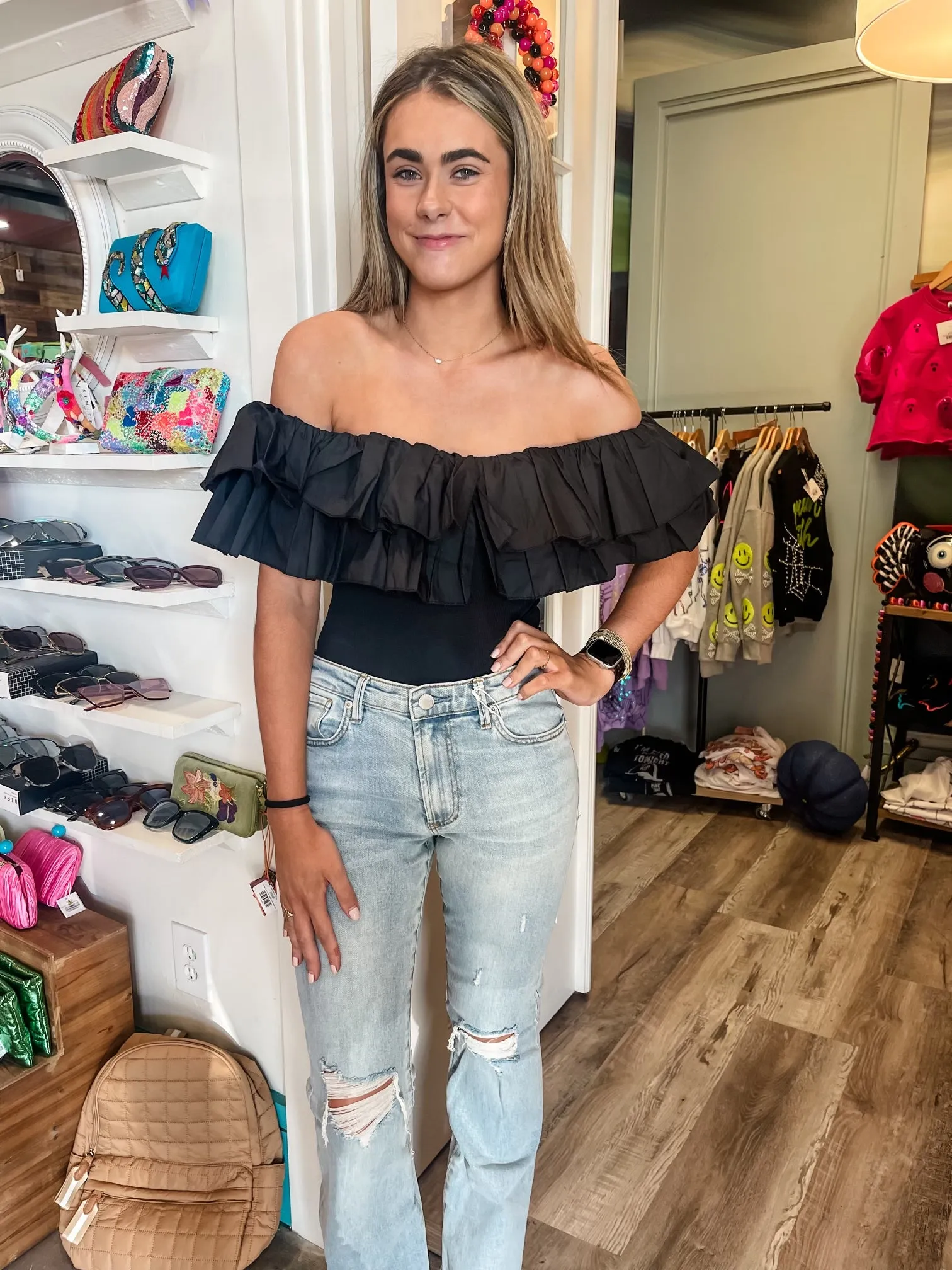 Lexi Ruffle Bodysuit