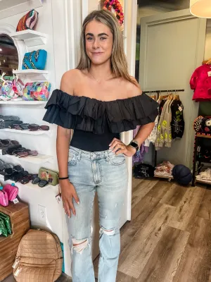 Lexi Ruffle Bodysuit
