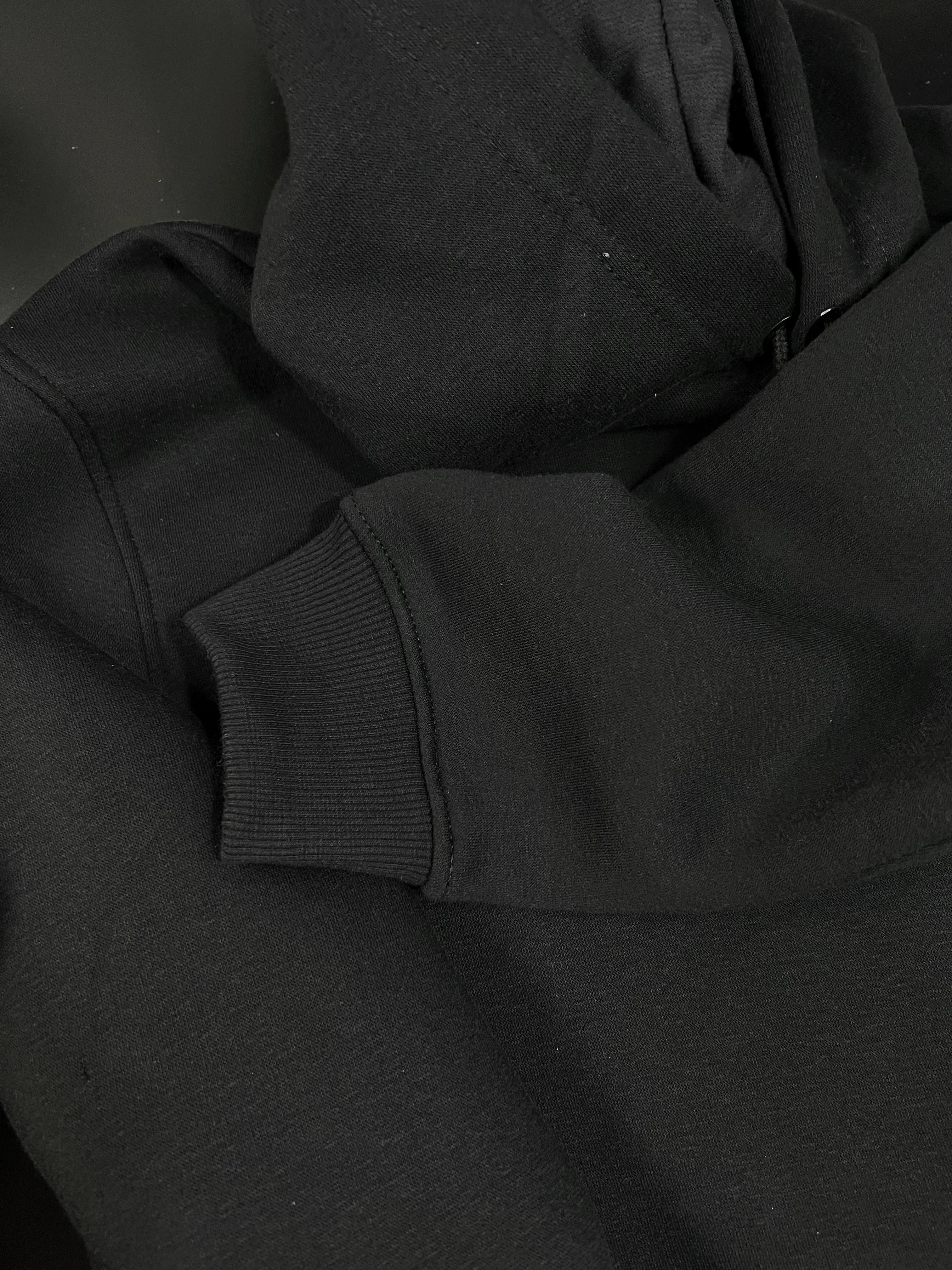 Lighting Reflective Black Hoodie