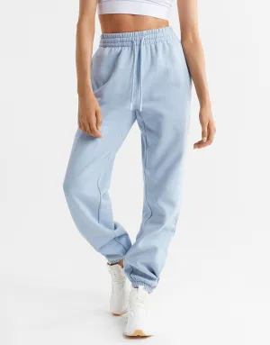 Lucy Track Pants in Light Blue