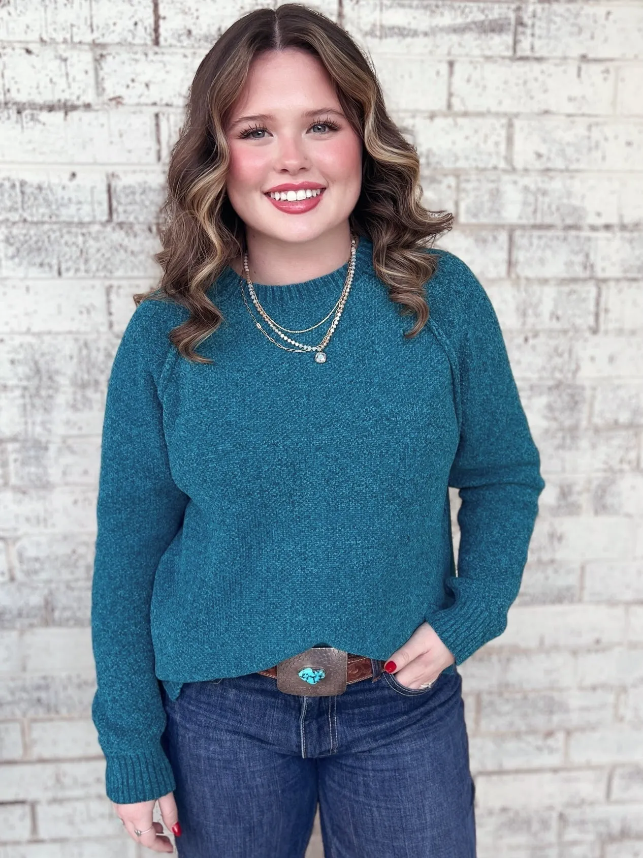 Luxuriously Knitted Raglan Sweater - 4 Colors