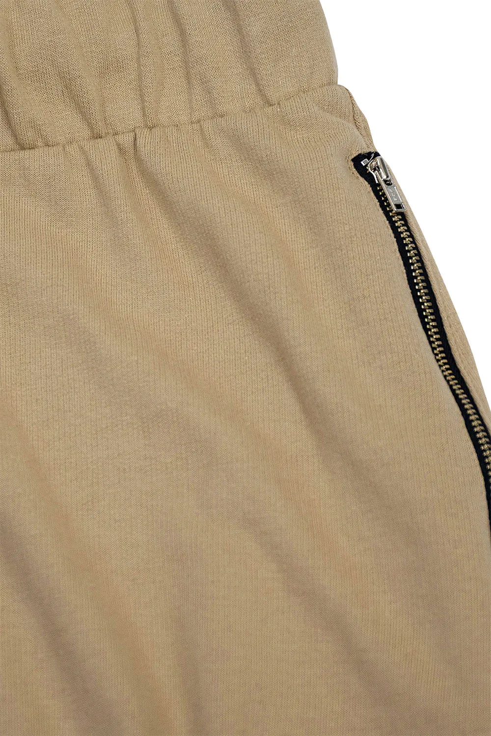 Men's Essential Solid Scrunched Drop Crotch Sweat Joggers