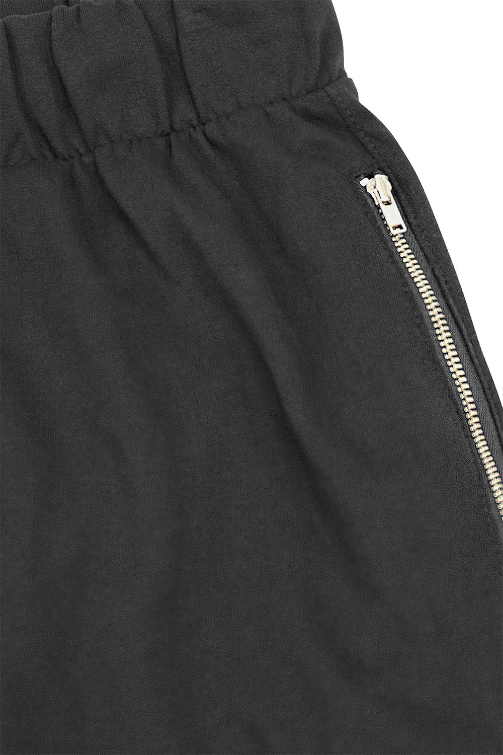 Men's Essential Solid Scrunched Drop Crotch Sweat Joggers