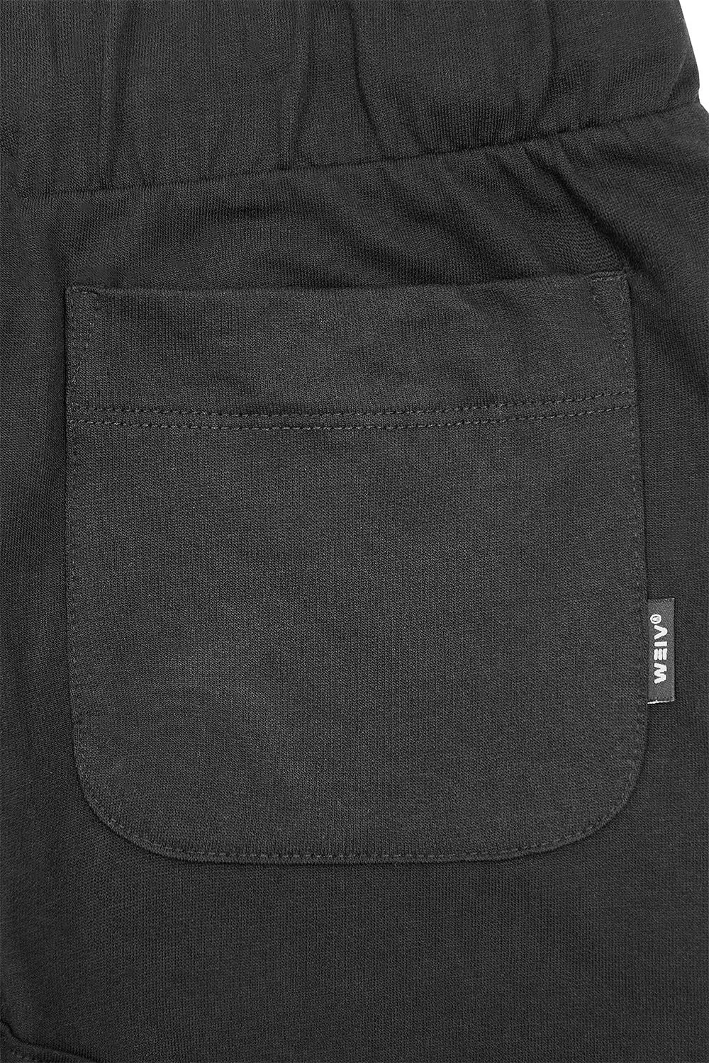 Men's Essential Solid Scrunched Drop Crotch Sweat Joggers