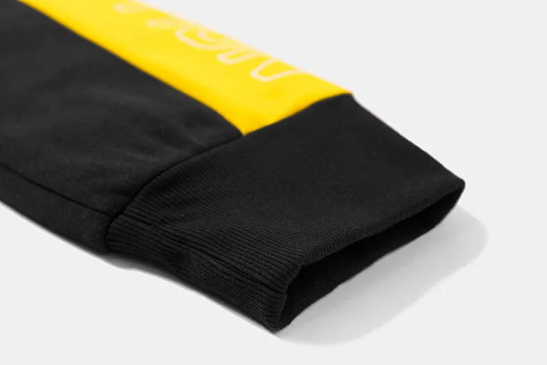 Men's Spring Vintage Elastic Waist Joggers With Side Stripes