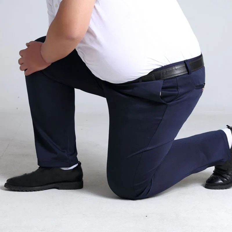 Men's Spring/Summer Elastic Pants | Plus Size