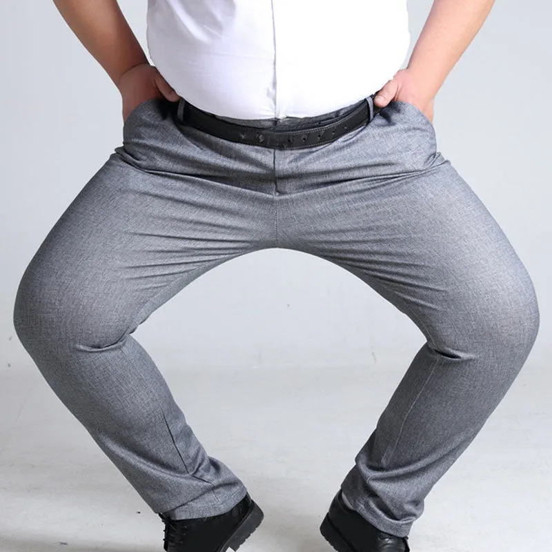 Men's Spring/Summer Elastic Pants | Plus Size