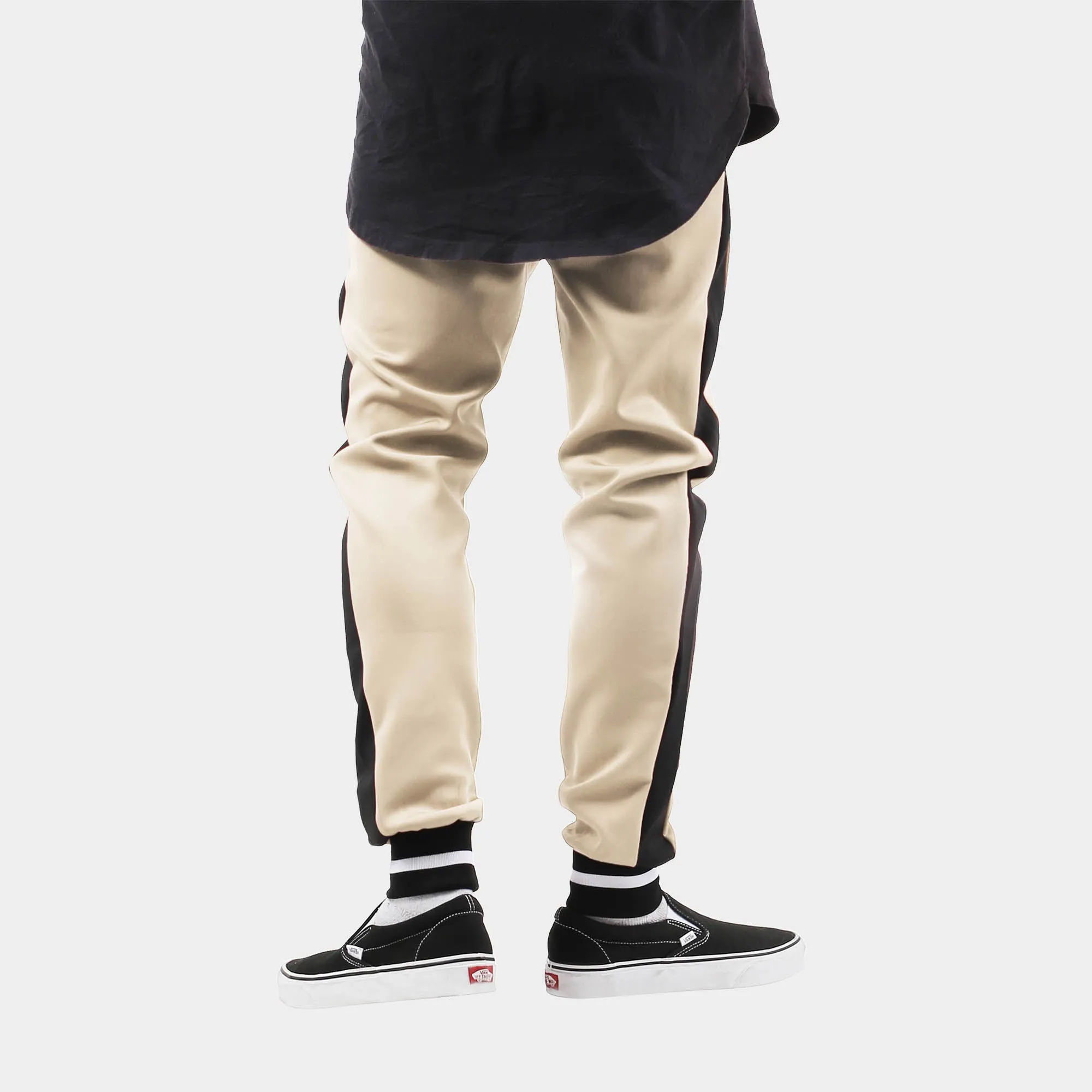Men's Striped Skinny Joggers
