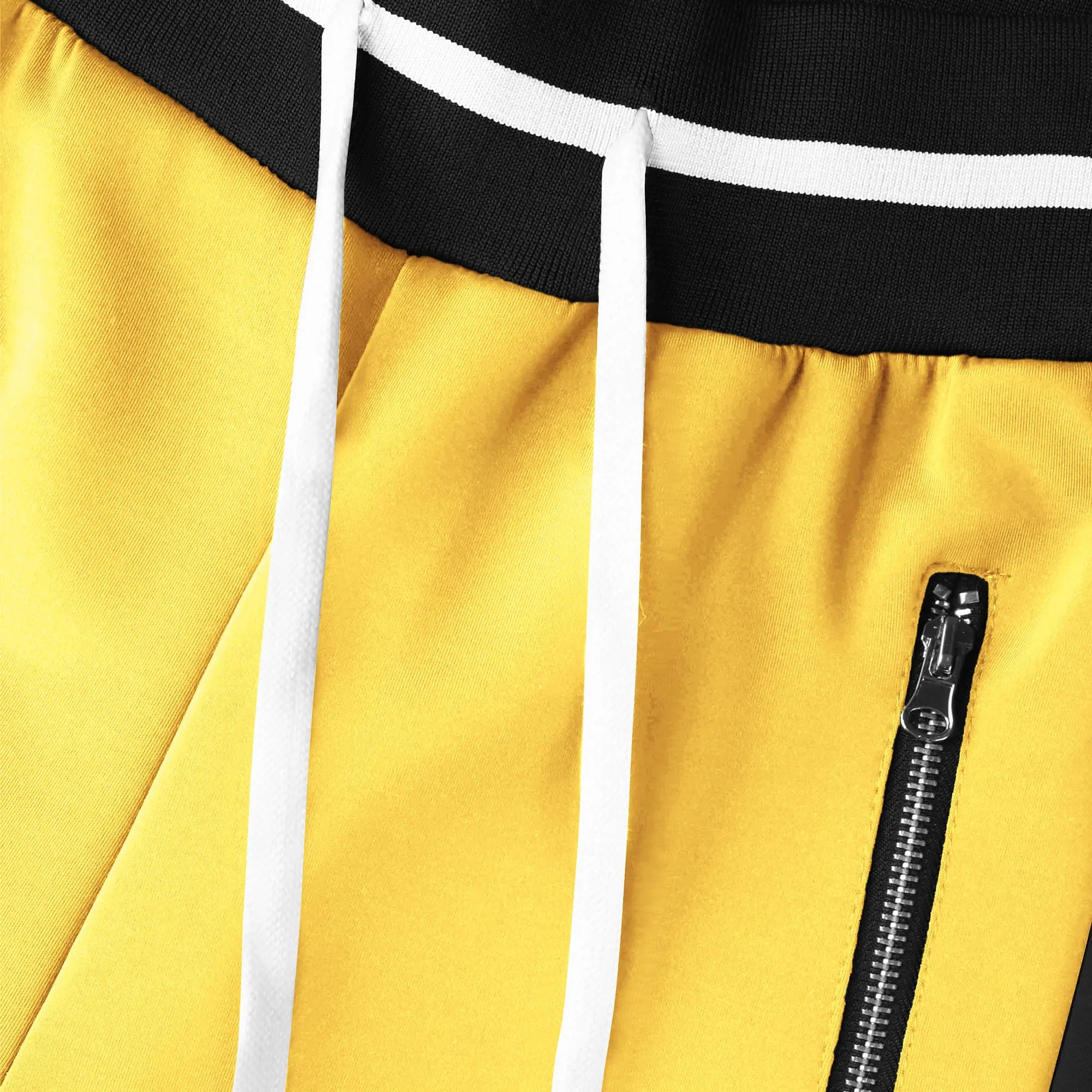 Men's Striped Skinny Joggers