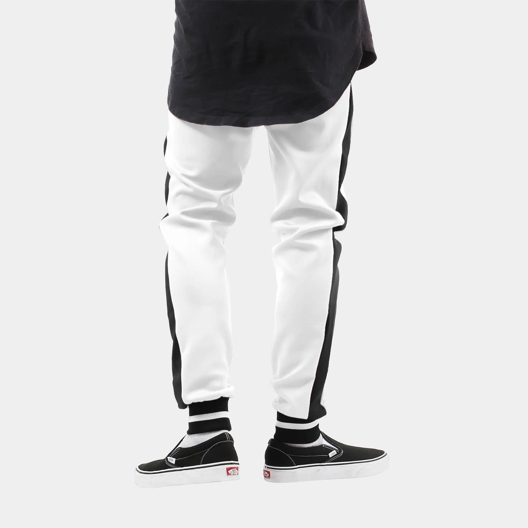 Men's Striped Skinny Joggers
