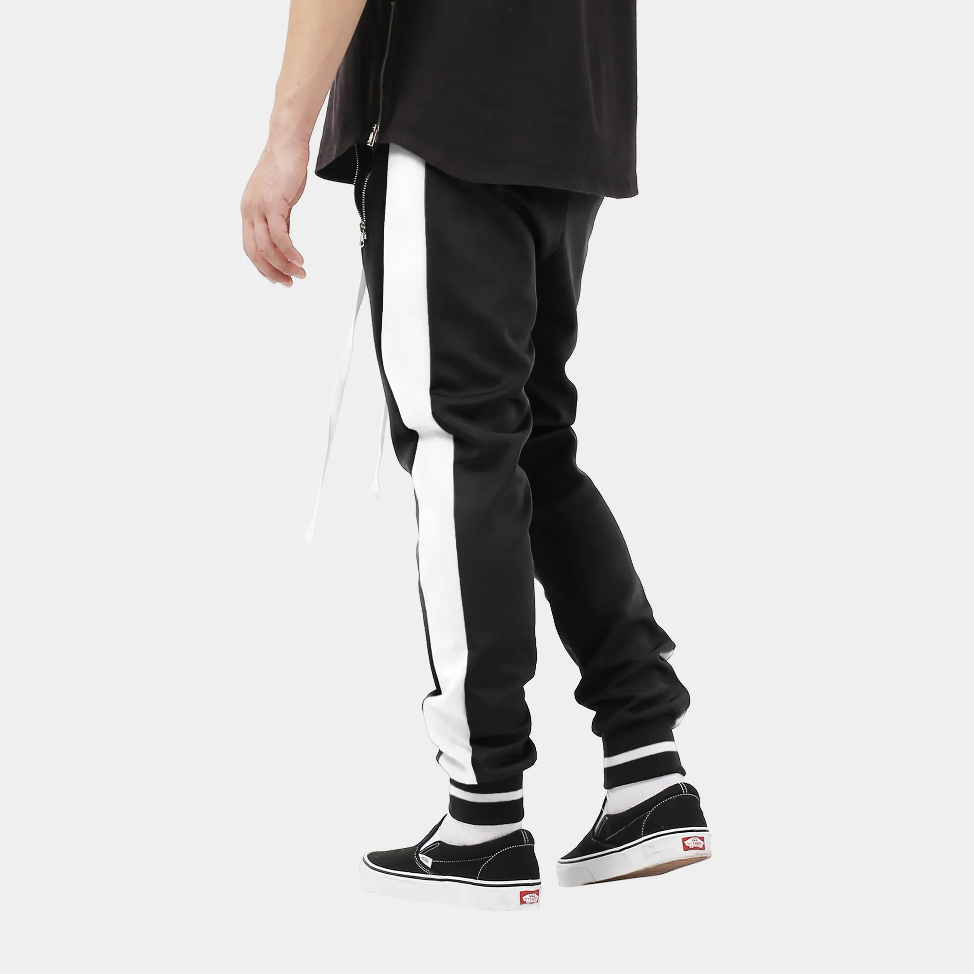 Men's Striped Skinny Joggers