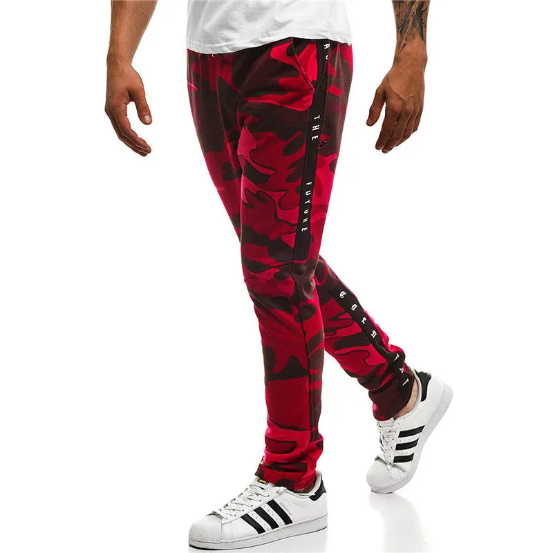 Men's Sweatpants With Camouflage Print