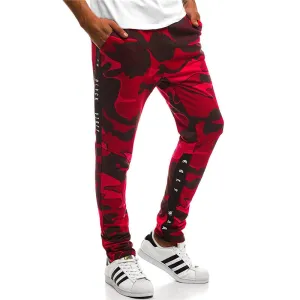 Men's Sweatpants With Camouflage Print