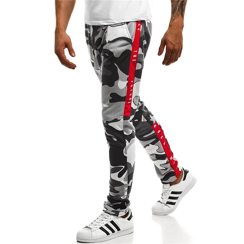 Men's Sweatpants With Camouflage Print
