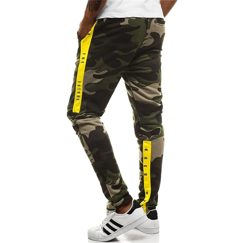 Men's Sweatpants With Camouflage Print