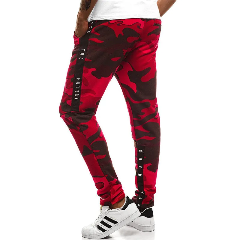 Men's Sweatpants With Camouflage Print