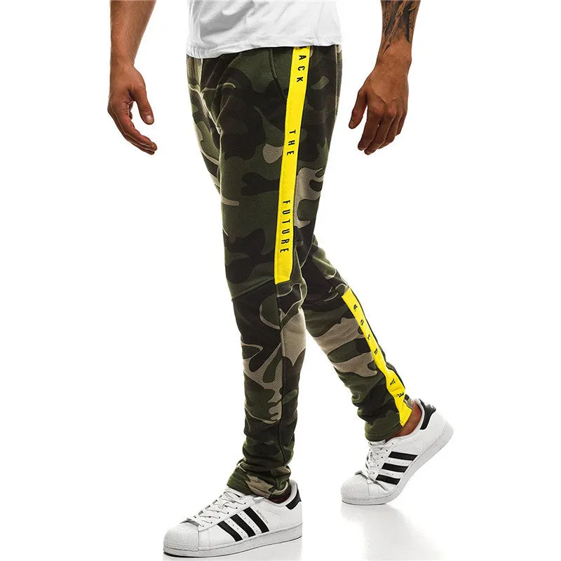 Men's Sweatpants With Camouflage Print