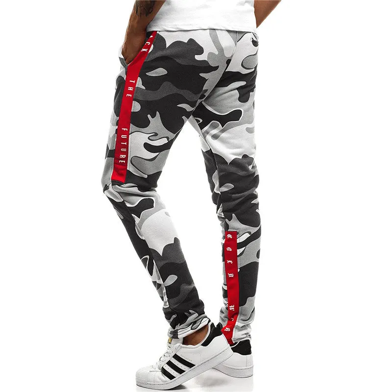 Men's Sweatpants With Camouflage Print
