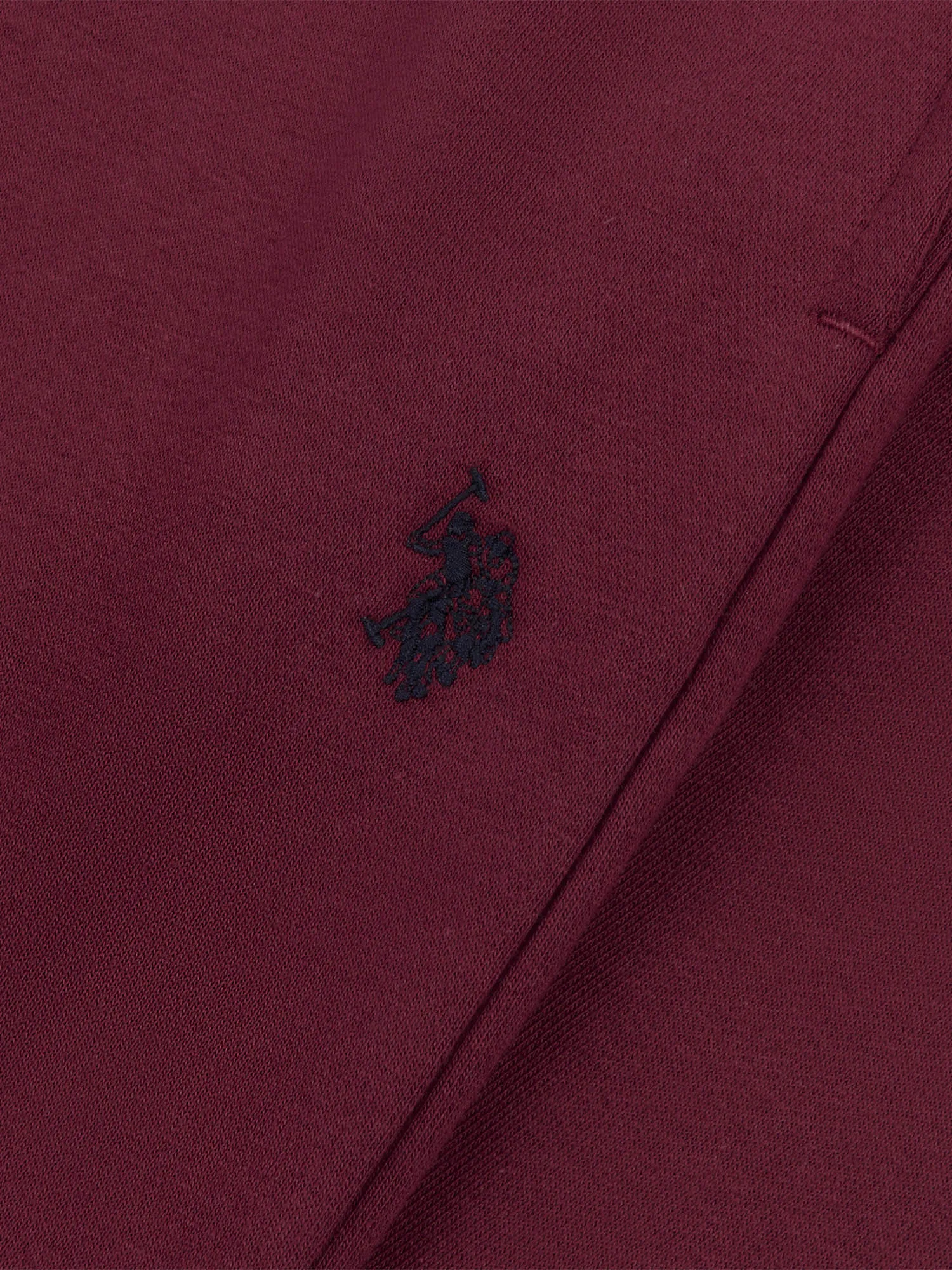 Mens Tipped Joggers in Biking Red